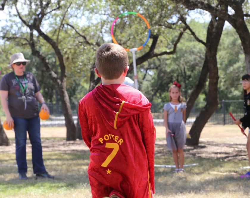 Quidditch at the Harry Potter festival