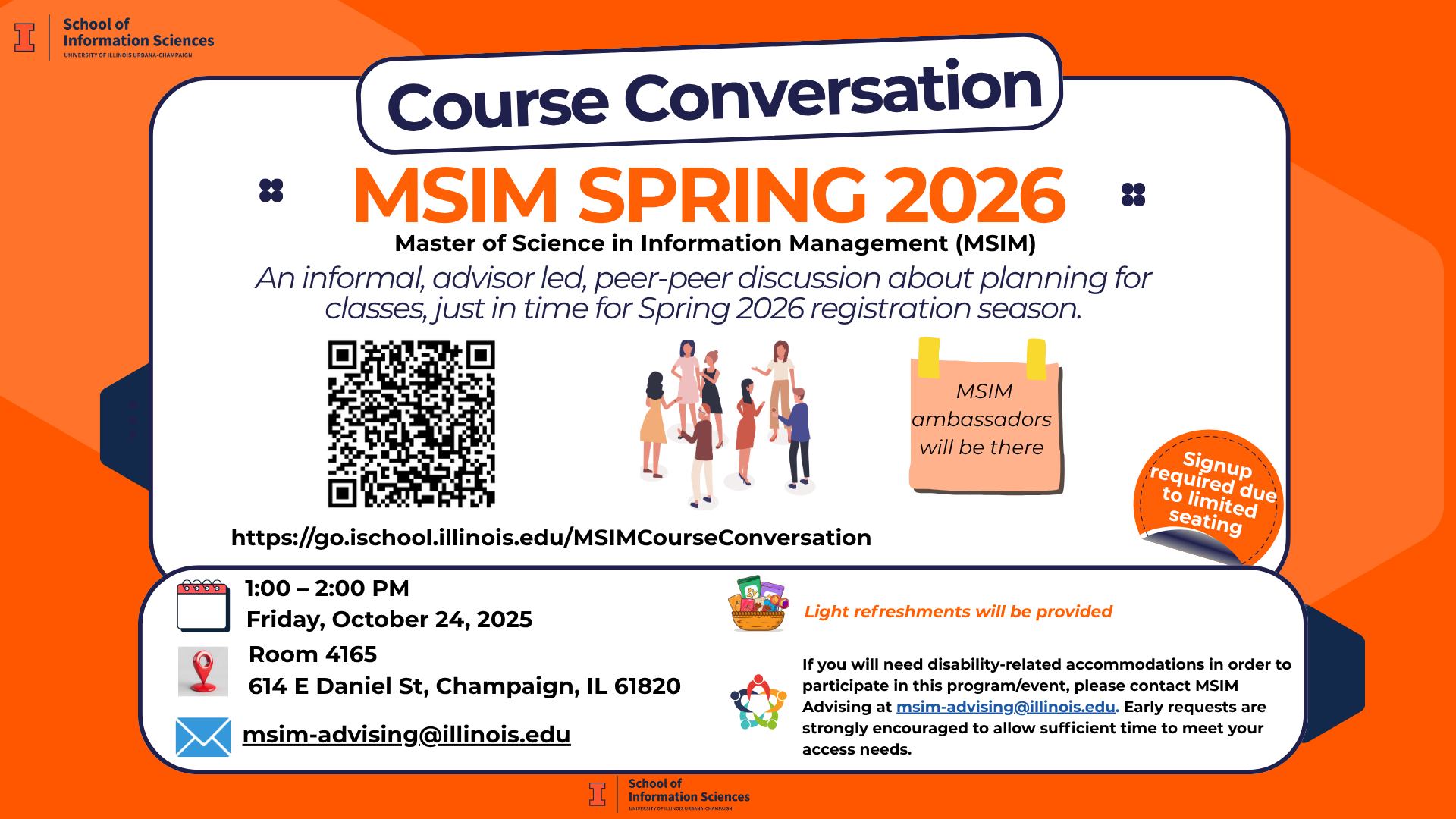 Msim MSIM Course Conversation | School of Information Sciences