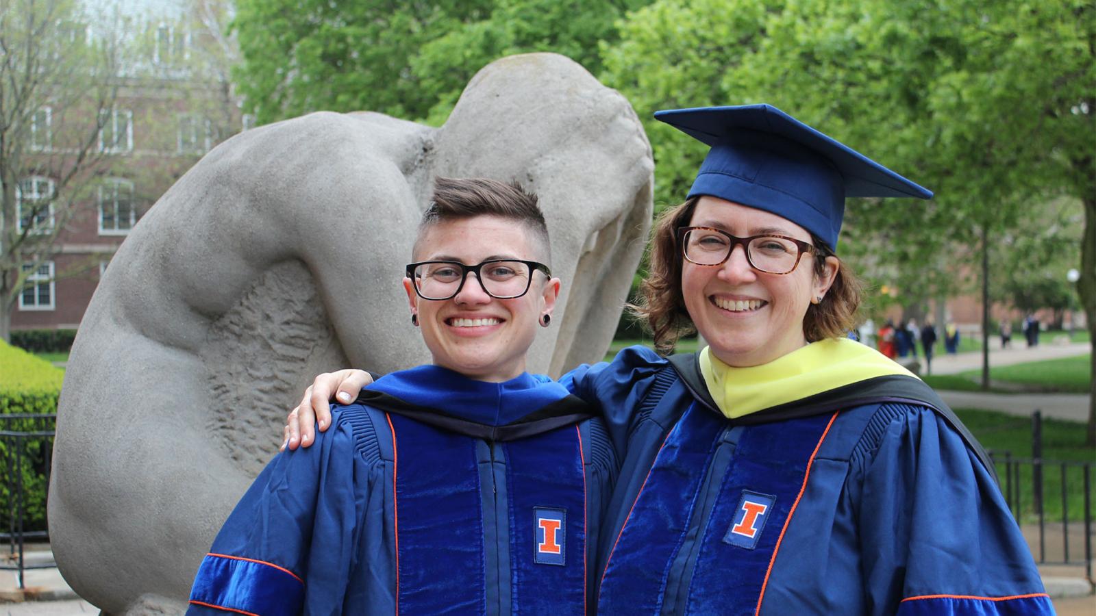 EE & Kate at Convocation