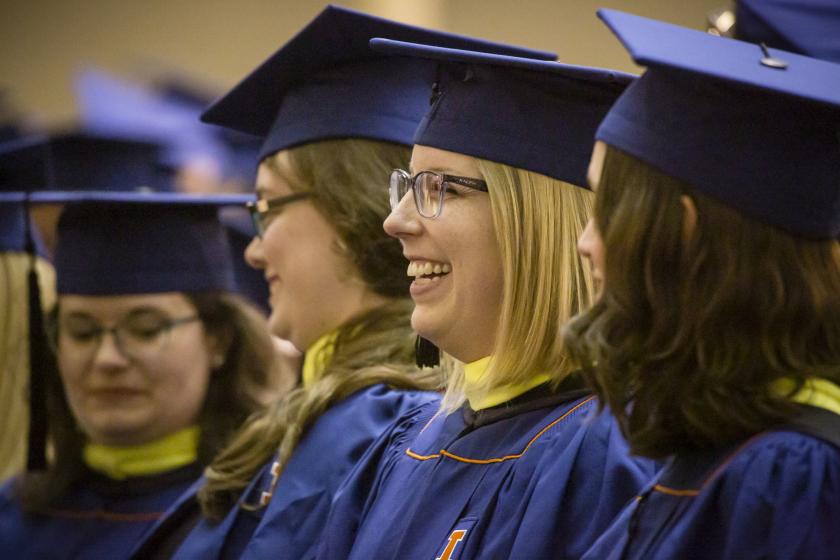 smiling graduate