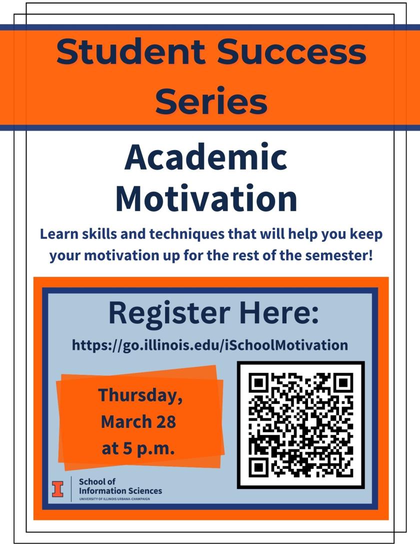 academic motivation workshop