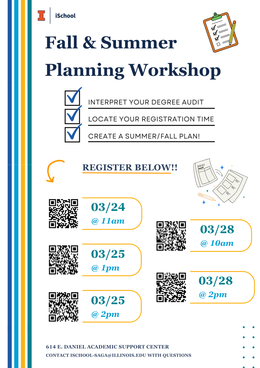 Undergraduate Group Advising: Fall and Summer Planning Workshop