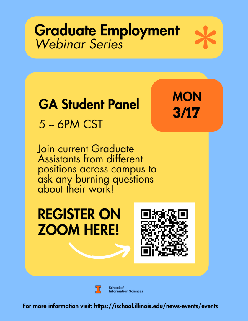 Student Affairs Graduate Employment Webinar Series: GA Student Panel