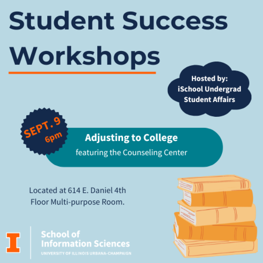 Student Success Workshops: Adjusting to College (the Counseling Center)