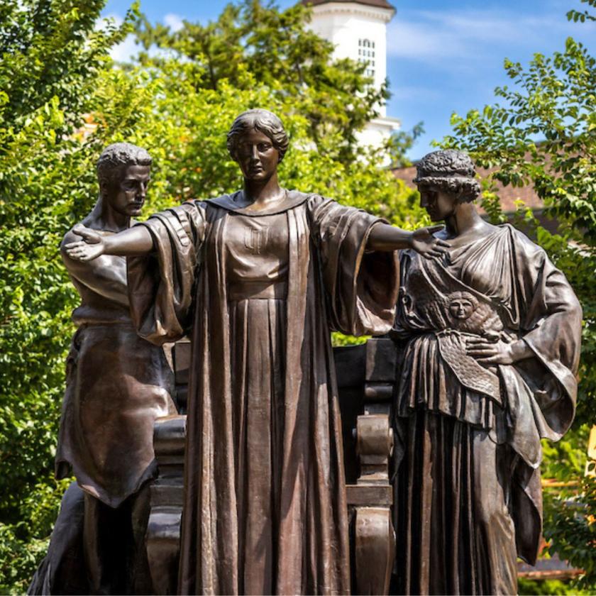 Alma Mater on a summer's day. 