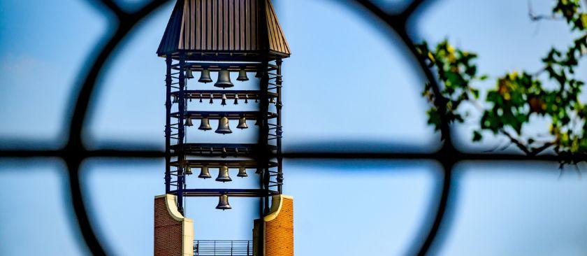 Bell tower at South Quad