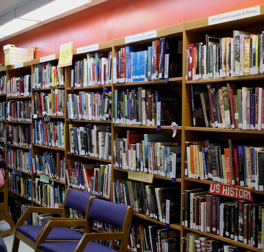 EJP library at the Danville Correctional Center