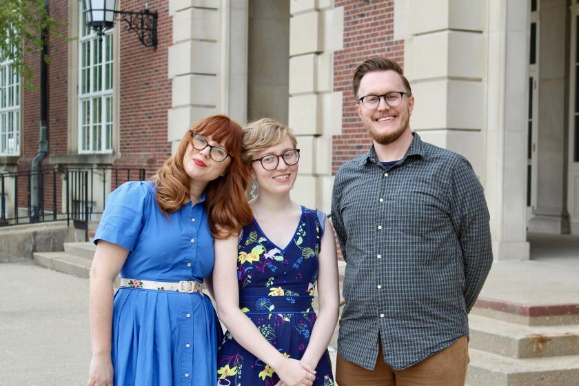 Evie, Cadence, and Ryan Cordell