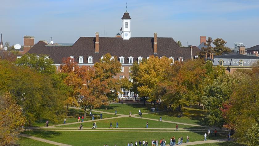 Illini Union in fall