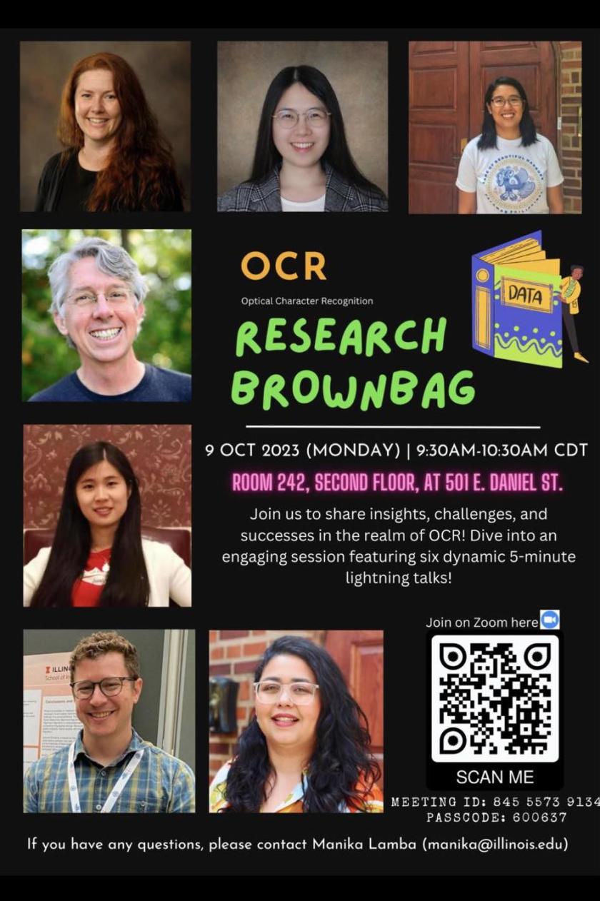 OCR Research Brownbag