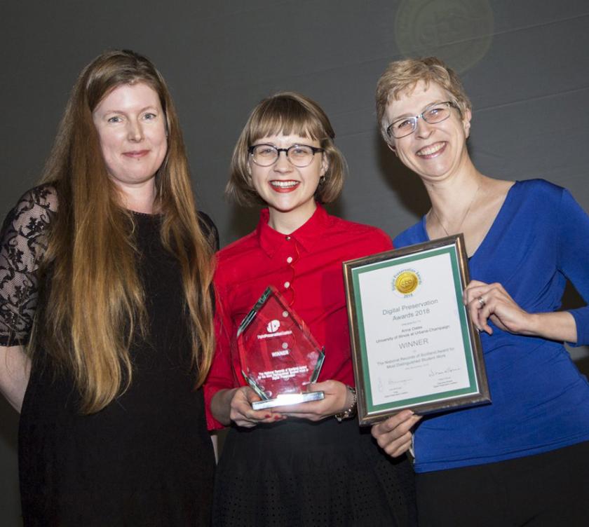 Laura Molloy (University of Oxford), Anna Oates, and Laura Mitchell (National Records of Scotland)