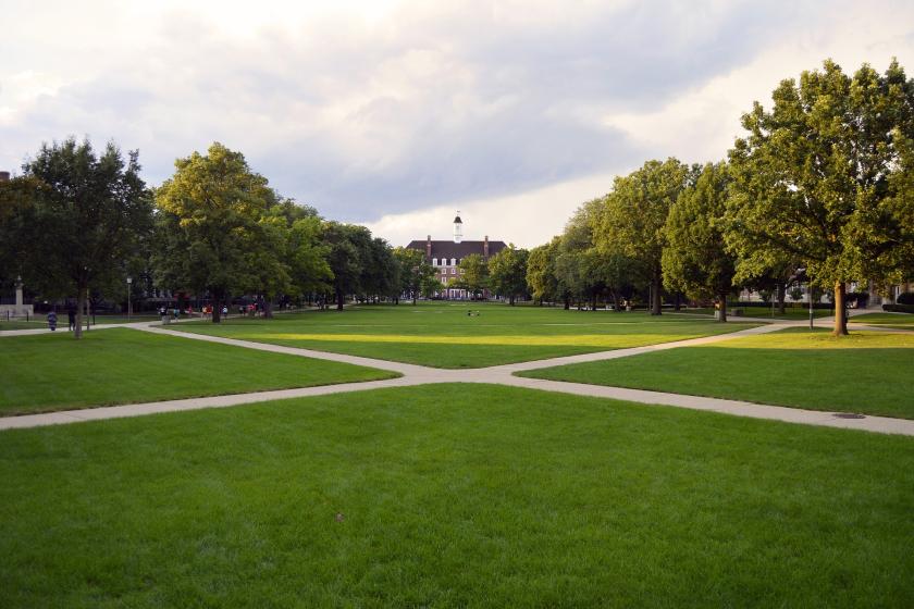 U of I Quad with Union