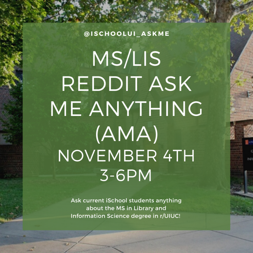 MS/LIS Reddit AMA 11/4/2021