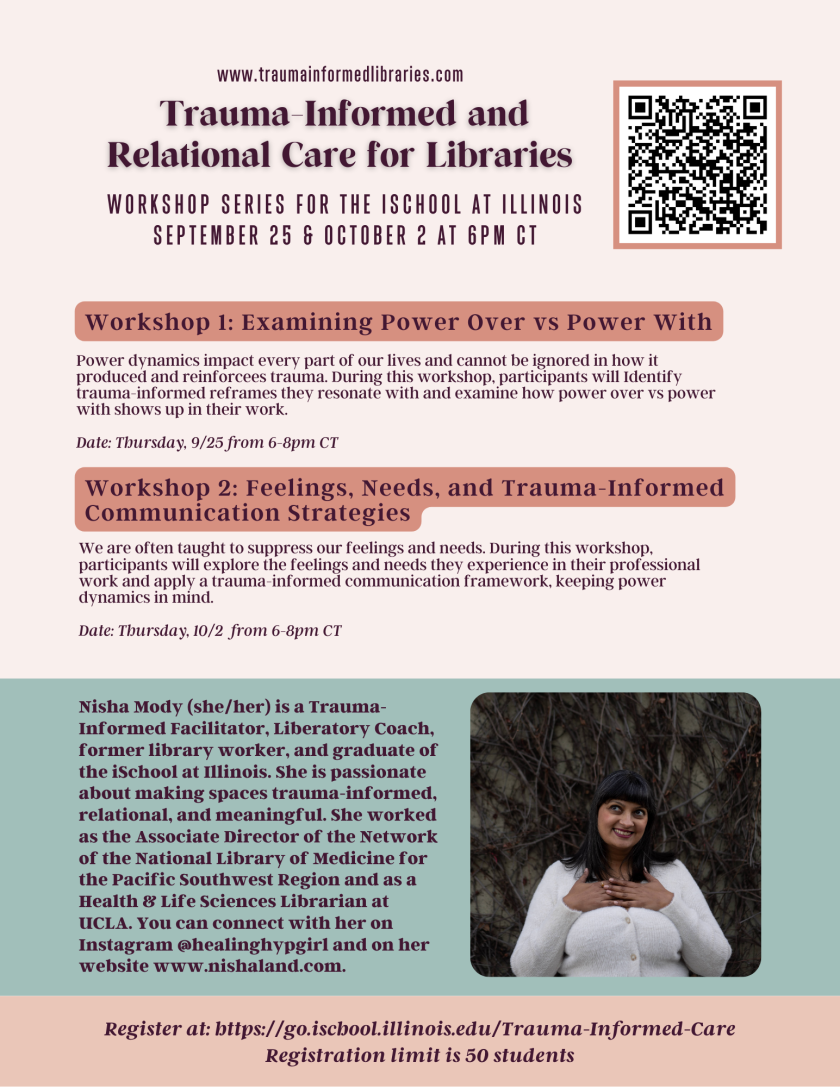 Trauma Informed and Relational Care for Libraries