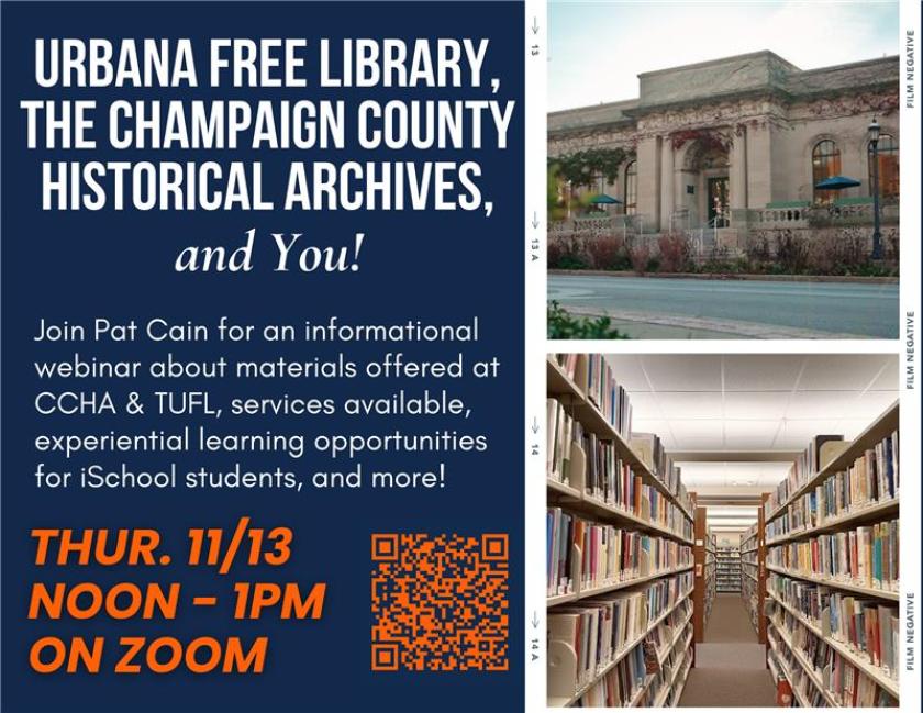 Urbana Free Library, Champaign County Historical Archives and You