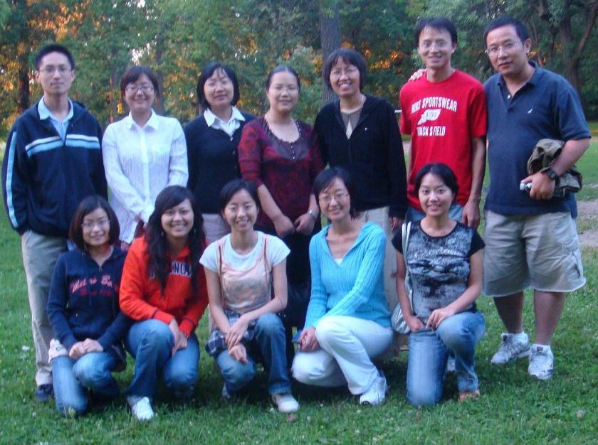 Yingbo Zhou & Chinese student group