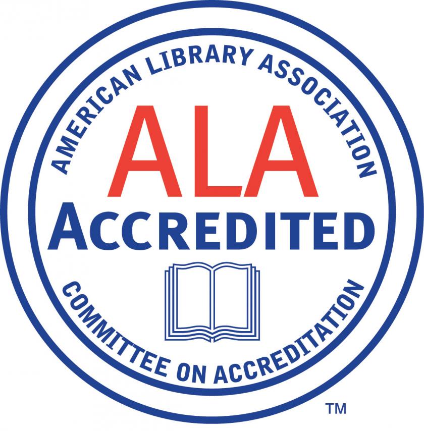 Image of American Library Association accreditation logo