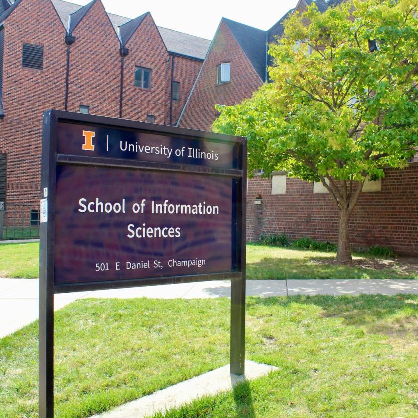 iSchool sign