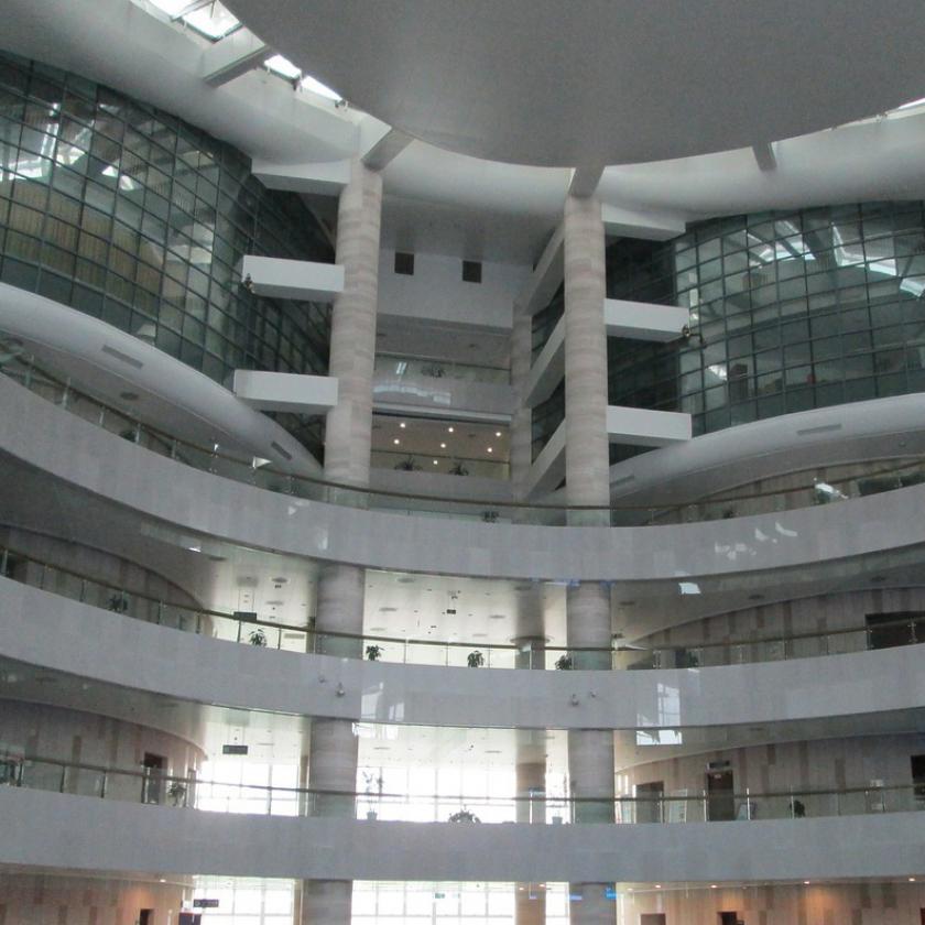 library interior