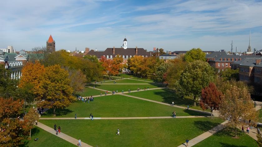 quad in the fall