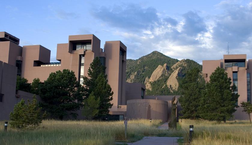 NCAR's Mesa Laboratory. Image copyright University Corporation for Atmospheric Research.
