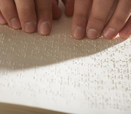 reading Braille